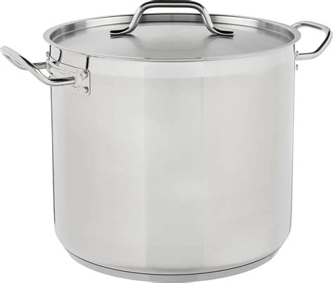 Winware Stainless Steel 80 Quart Stock Pot With Cover Amazon Ca Home Winware Stainless Steel 80 Quart Stock Pot With Cover Amazon Ca Home