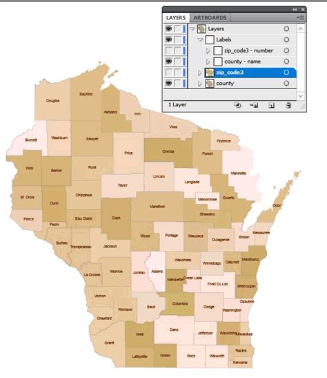 Wisconsin Zip Codes List