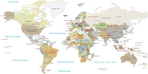World Map Hd Large World Map Image High Resolution World Map