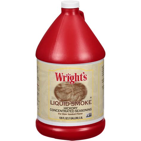 Wright Amp 39 S Liquid Smoke Hickory Concentrated Seasoning 128 Fl Oz Jug Wright Amp 39 S Liquid Smoke Hickory Concentrated Seasoning 128 Fl Oz Jug