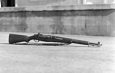 Ww2 Photo Wwii Us M1 Garand Rifle World War Two Infantry Weapon Us Army