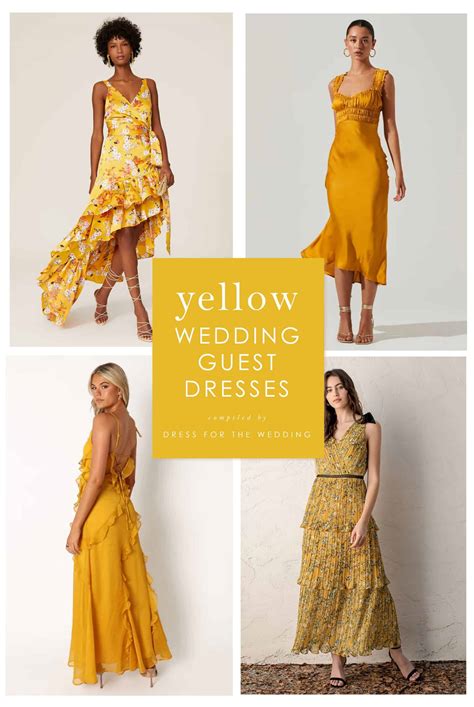 Yellow Wedding Guest Dress