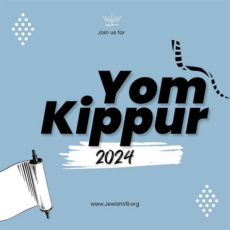 Yom Kippur 2024 Dates