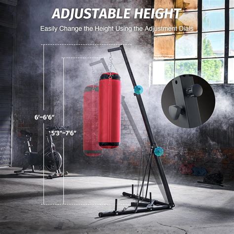 Zelus Heavy Duty Punching Bag Stand Height Adjustable Boxing Bag Stand Zelus Heavy Duty Punching Bag Stand Height Adjustable Boxing Bag Stand