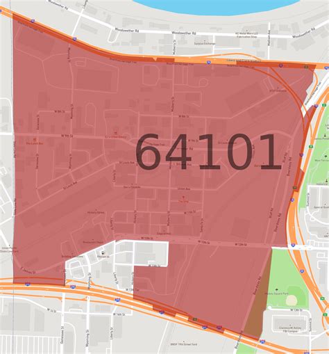 Zip Code 64101 Atlasbig Com