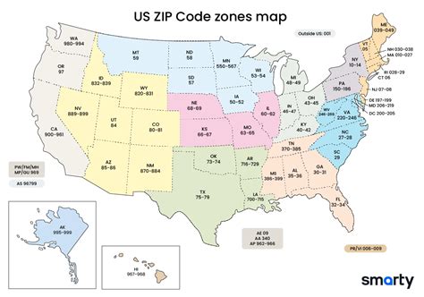 Zip Code Lookup What Are Zip Codes Amp How To Find Them Zip Code Map