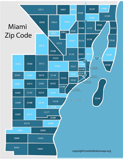 Zip Codes In The City Of Miami Florida Zip Codes In The City Of Miami Florida